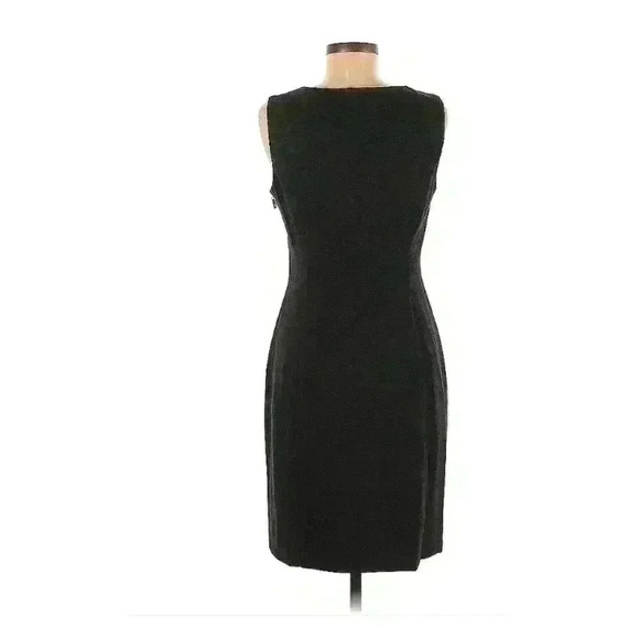 DKNY Solid Black Casual Dress size 6 - Picture 2 of 2